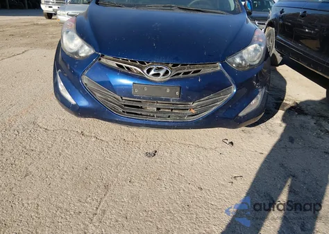 2013 Hyundai Elantra Gs из США, поврежденный, VIN KMHDH6AE2DU009266